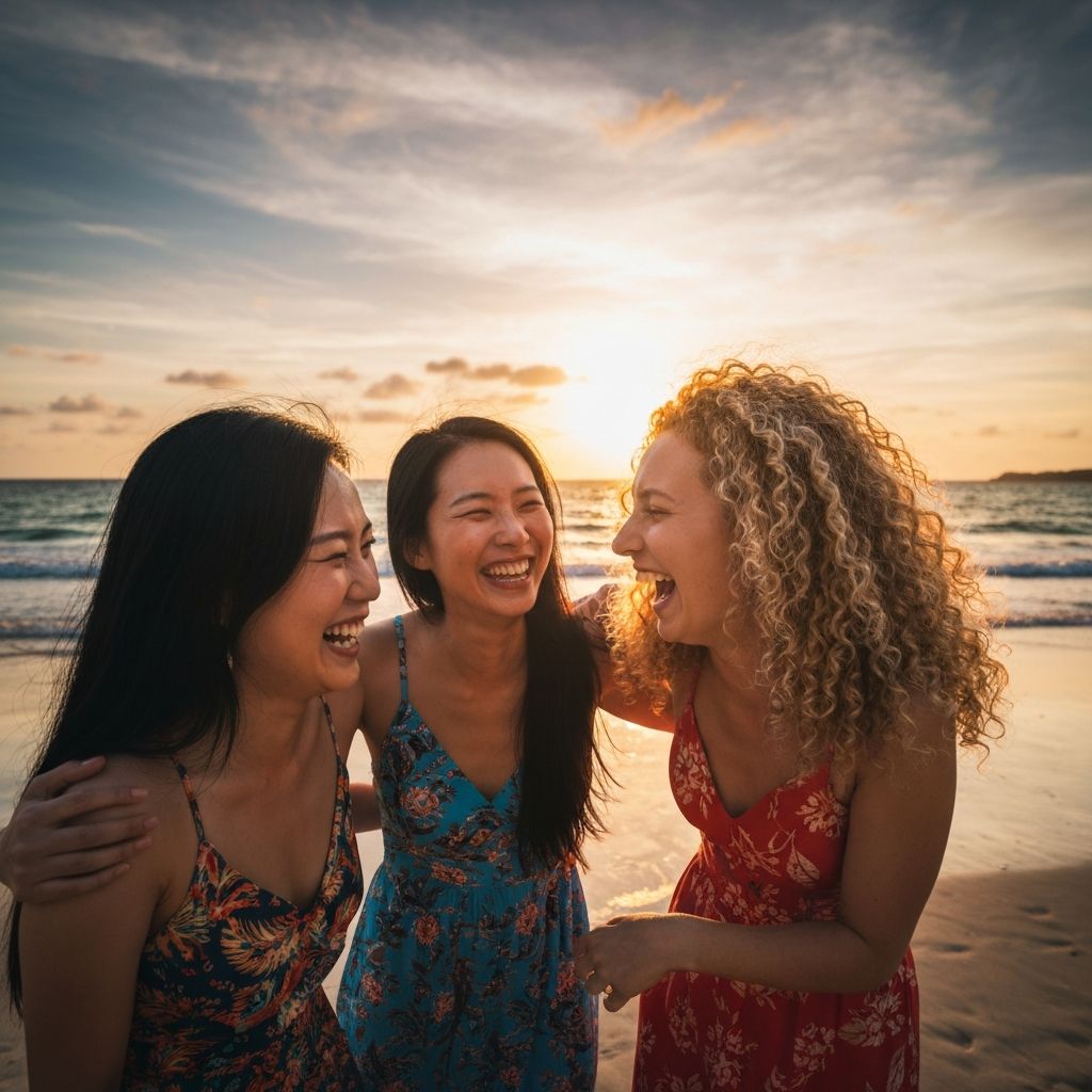 Women traveling together